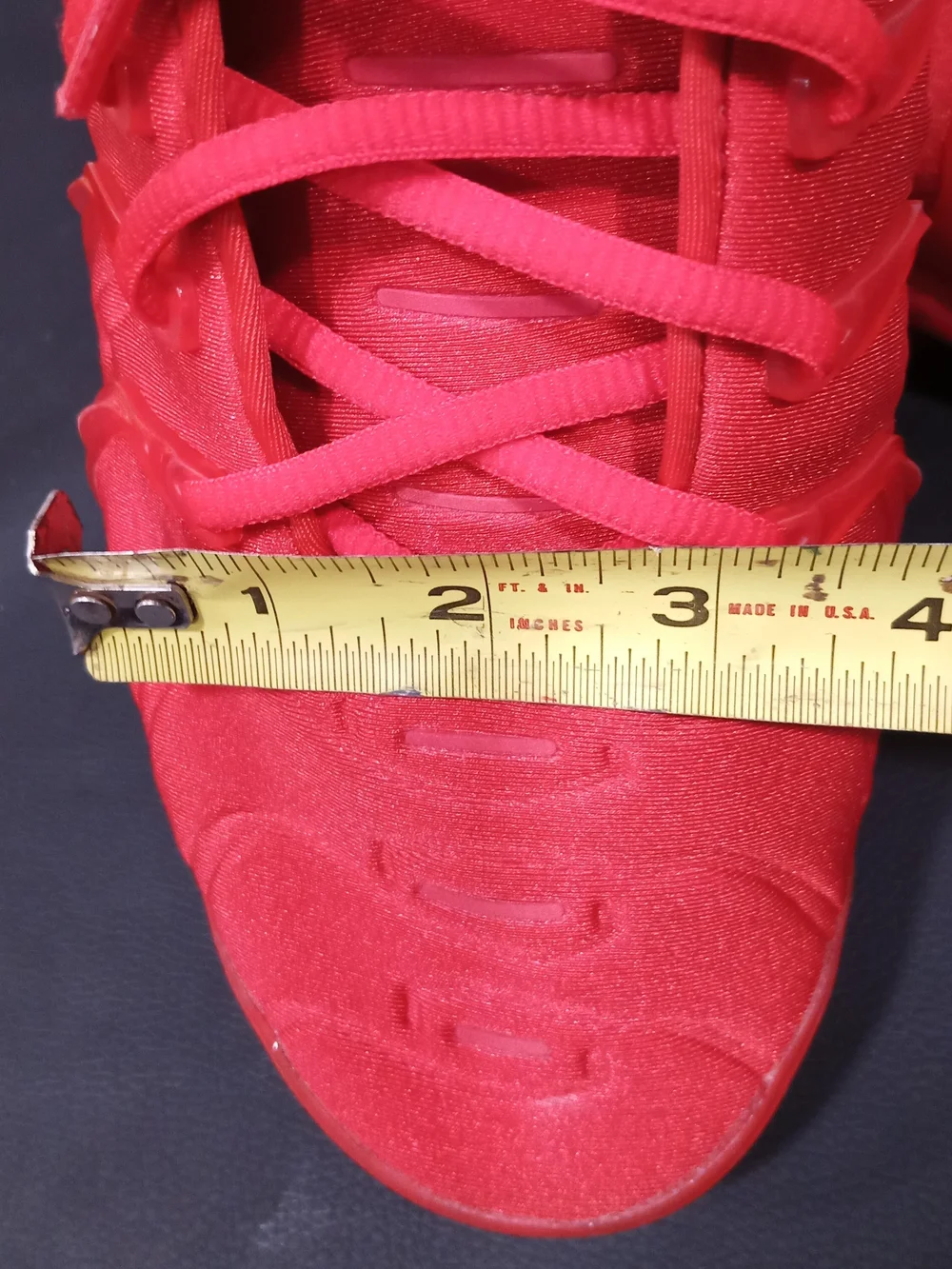 Nike Air VaporMax Plus Triple Red Athletic Sneakers